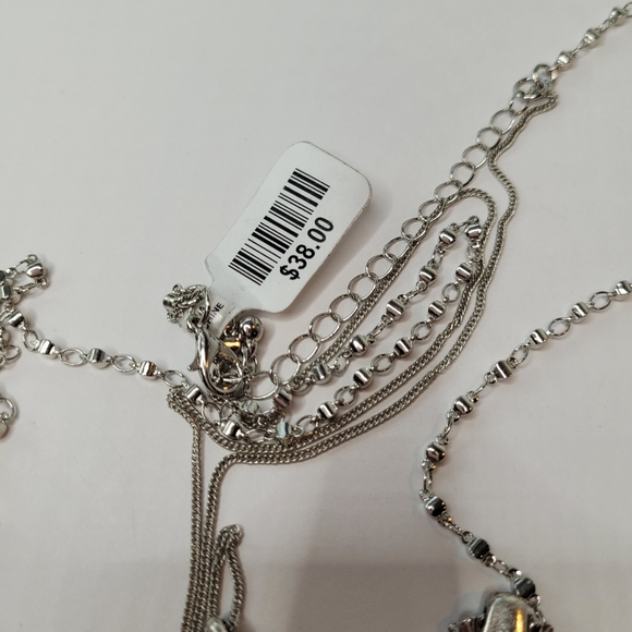 NWT Free People Route 66 layered necklace - Picture 7 of 7